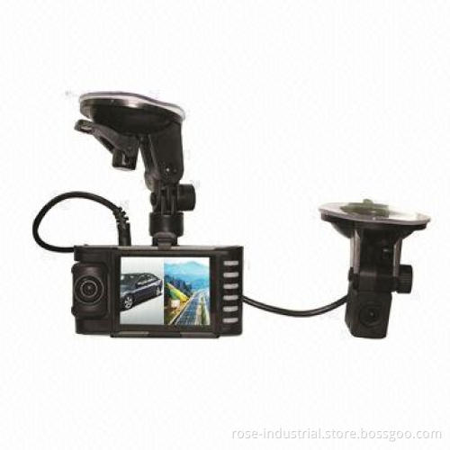 Car DVR with Dual-camera Full HD 1,080P H.264 and 2.8-inch Screen